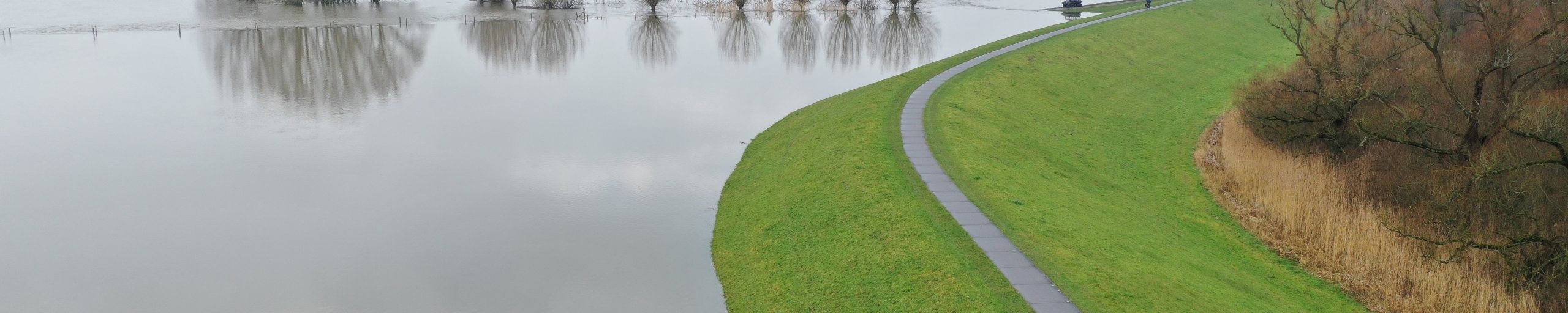 Archieffoto hoge IJssel februari 2021
