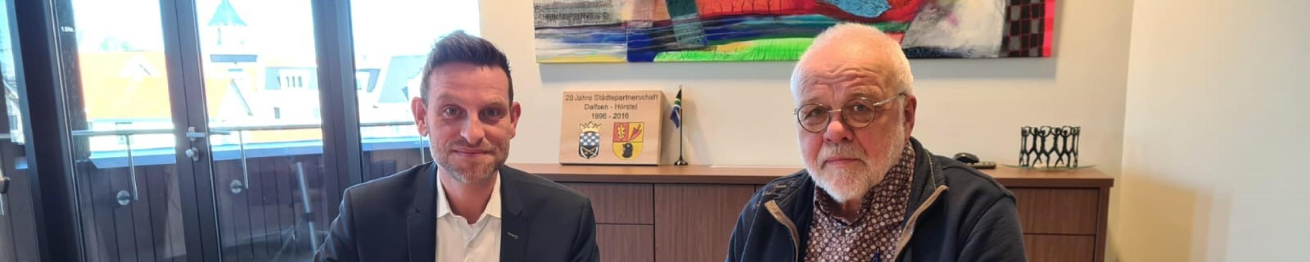 Ondertekening optimalisatie afvalwatersyteem WDODelta gemeente Dalfsen