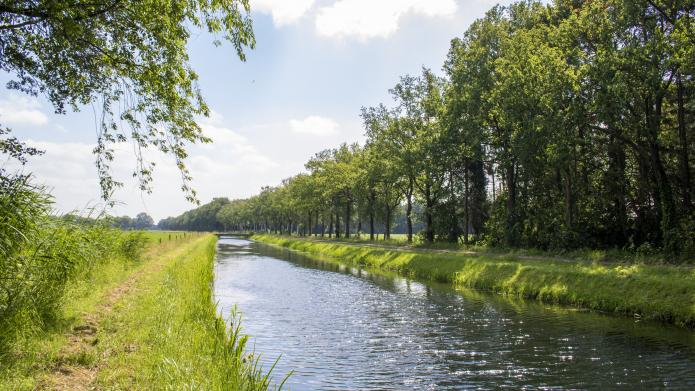 Overijssels kanaal tussen Deventer en Raalte